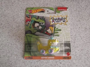 HOT WHEELS DIE CAST HW PREMIUM ENTERTAINMENT SET RUGRATS REPTOR WAGON - Picture 1 of 3