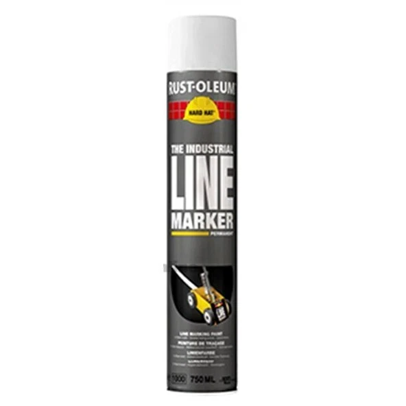 SONDERPOSTEN RUST-OLEUM 2391AE 750ML HARD HAT LINIENSPRAY WEISS  - Bild 1 von 1