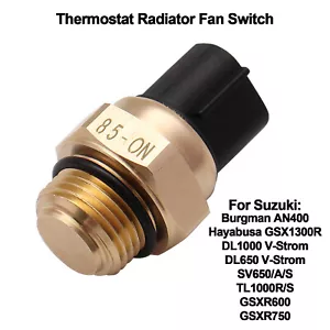 For Suzuki GSX-R600 1997-05 GSX-R1000 Thermostat Radiator Fan Switch Temp Sensor - Picture 1 of 9
