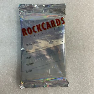 Vintage 1991 Rock Cards Series One Music Trading Card Pack HALO Factory Sealed - Picture 1 of 9
