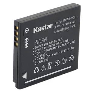 1x Kastar Battery for Panasonic Lumix DMW-BCK7 DMC-FH2 DMC-FH4 DMC-FH5 DMC-FH6 - Picture 1 of 2