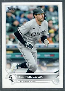 2022 Topps Update AJ Pollock Advanced Stats #/300 White Sox Mariners SP - Picture 1 of 2