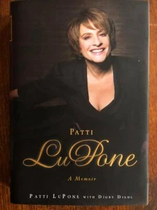 Patti LuPone A Memoir hardcover book signed 1st edition Tony for Evita  - Picture 1 of 4