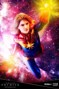 1/10 Marvel Captain Marvel Artfx Premier Statue Kotobukiya - Picture 1 of 6