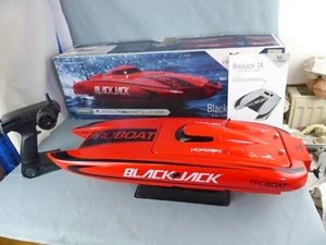 Bateau RC PROBOAT BLACKJACK 24 + boite et notice . - Imagen 1 de 11
