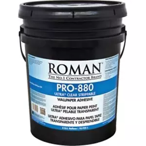 Roman Decorating Products PRO-880 5 Gallon Ultra Clear Premium Adhesive - Picture 1 of 1
