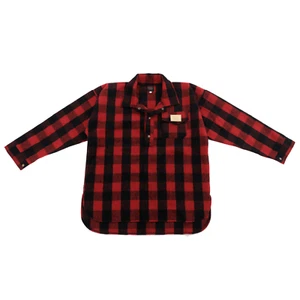 Wool Bush Shirt - Australian Made Rugged Flannel Plaid Shirt - Picture 1 of 34