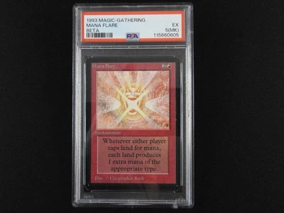 Mana Flare PSA 5 MK [Limited Edition Beta] INKED Mtg Magic Free Shipping - Image 1 of 4