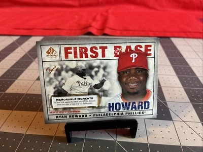 2008 Upper Deck Ryan Howard #15 Card 1/1 One Of A Kind Item!!! - Image 1 of 4