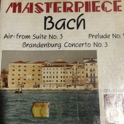 Bach Masterpiece Air from Suite 3 Prelude 1 Brandenburg Concerto 3 CD - Image 1 of 4