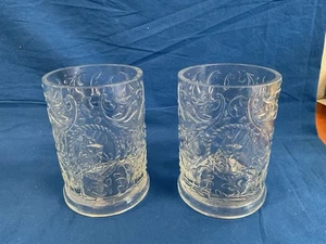 Pair Of Pendelton 1910 Premium Wiskey Bottle Drinking Glasses, 12 Oz - Picture 1 of 5