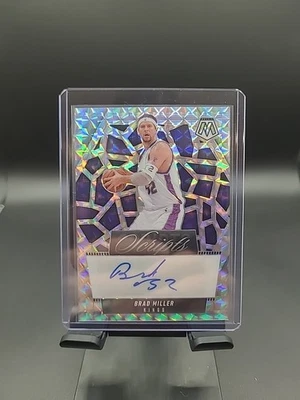 Brad Miller 2024-2025 Panini Mosaic Scripts AUTO Prizm #MS-MLR Kings Foto 1 de 2