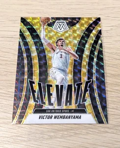 Victor Wembanyama Mosaico Elevado Amarillo Reactivo/99 Prizm 2024-25 Panini #11 - Imagen 1 de 11