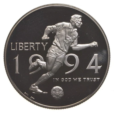 1994 Proof World Cup Soccer Commemorative Half Dollar *7715 - Image 1 of 3