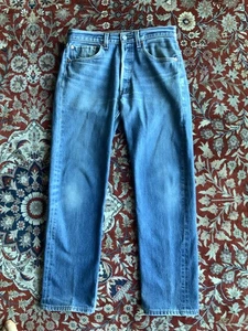 LEVIS 501XX Jeans Button Fly 32W 33L Gebraucht Vintage - Bild 1 von 21