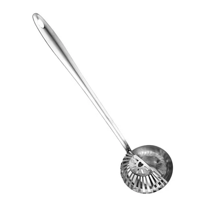  Mestolo Acciaio Inox Cucchiaio Scolapasta Manico Lungo Da Cucina Inossidabile - Immagine 1 di 4