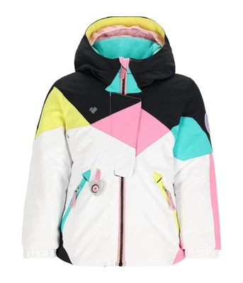 Chaqueta Lissa Talla 6 Obermeyer Niña (Niño Pequeño/Niños Pequeños/Niños Grandes) Blanca 6 Lit.. Foto 1 de 2