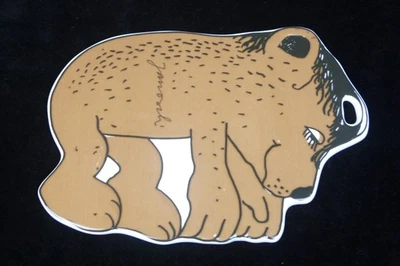 Janosch Bär Frühstücksbrett / Schneidebrett / Brotzeitbrett Thomas Porzellan - Bild 1 von 4