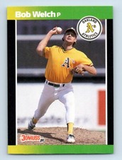 1989 Donruss Baseball's Best Bob Welch Oakland Athletics #267