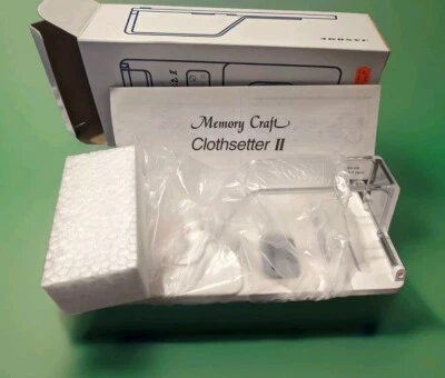 Janome Clothsetter ll placement Tool Set With Instructions 830446007 Used  - Image 1 of 4