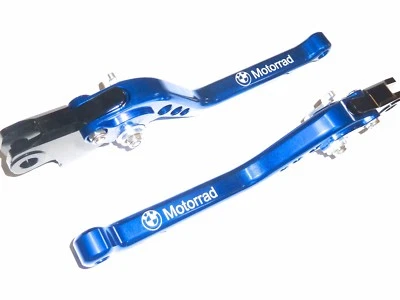 BMW K1300 S R GT 2009 - 2016 BRAKE & CLUTCH LEVER SET LONG BLUE ROAD TRACK S13U - Image 1 of 4