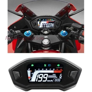 LCD Digital Odometer Guage Part DC12V Motorcycle Bike Universal LED Speedometer - Picture 1 of 8