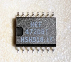 Phillips HEF4720BT 256 bit, 1 bit per parola RAM - SMD - NOS - Foto 1 di 1