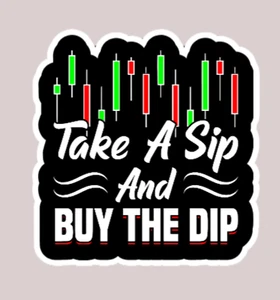 Take A Sorse And Buy The Dip Adesivo per Commercianti Portatile, Borraccia ecc... - Foto 1 di 1