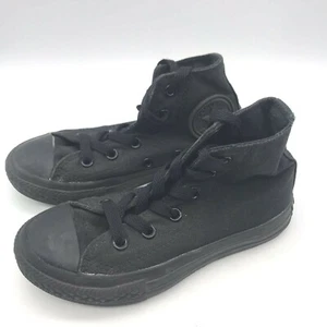 Y -11 CONVERSE CHUCK TAYLOR All Star 3S121 BLACK MONOCH CANVAS SHOE Skateboard - Picture 1 of 7