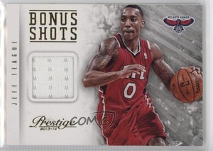 2013-14 Panini Prestige Bonus Shots Materials Jeff Teague #10