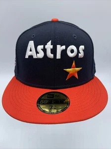 Houston Astros MLB 1986 ASG Cooperstown Retro Schrift New Era 59fifty Größe 7 3/8 - Bild 1 von 7