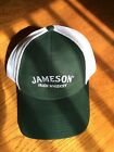 Jameson Irish Whiskey Trucker Hat Snapback Part Cap Mesh Genuine Brand New