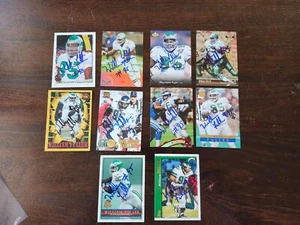 10 tarjetas autografiadas firmadas por William Fuller Philadelphia Eagles de fútbol americano - Imagen 1 de 1