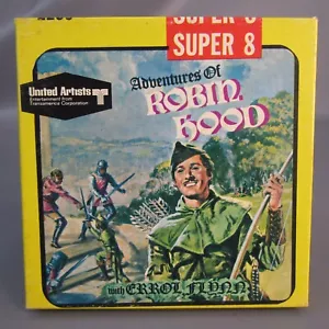 Vintage Adventures of Robin Hood with Errol Flynn Super 8 Film United Artists - Picture 1 of 4