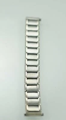 Correa de reloj de repuesto Fossil unisex de acero inoxidable tono plata 16 mm Foto 1 de 2