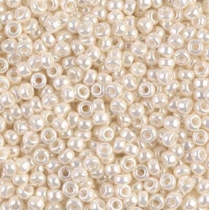 Miyuki Seed Beads 8/0 - Antique Ivory Pearl Ceylon - Picture 1 of 1