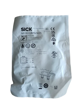 1pcs SICK IME08-02BPSZW2S 1040872 Proximity Sensor - Image 1 of 2