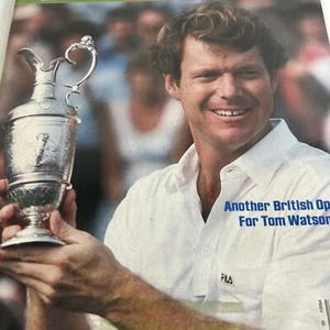 Sports Illustrated - July 25, 1983 - Tom Watson - British Open - Golf - Picture 1 of 7