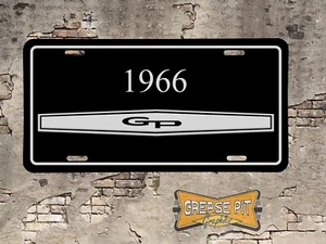Pontiac Grand Prix 1966  Booster License Plate - Picture 1 of 1