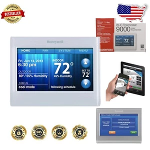 Smart WiFi Thermostat with Color Touchscreen & Alexa Control - Renewed Quality - Picture 1 of 8