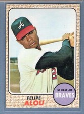 1968 Topps #55 Felipe Alou EX-MT   GO70