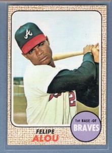 1968 Topps #55 Felipe Alou EX-MT   GO70
