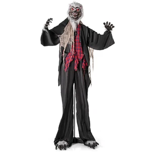 8.2 ' Halloween Animatronics Sound-activated Werewolf with Light-up Eyes - Bild 1 von 10