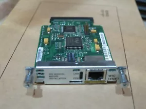 Cisco WIC-1ENET 1 Port Ethernet WAN Schnittstellenkarte für 1700 1721 1760 Router - Bild 1 von 2