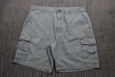 Shorts Cargo 38x8 para Homens da Woolrich Verde Caminhada ao Ar Livre Conforto Utilitário - Imagem 1 de 4