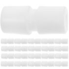 50pcs White Breakaway Lanyard Clasps for ID Badges & Necklaces