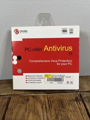 PC-cillin Antivirus 11 Security Software Trend Micro Windows XP - Image 1 of 2