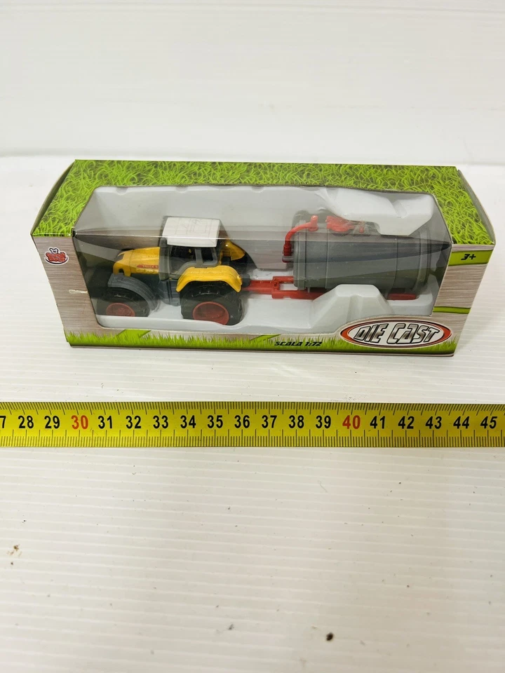 DIE CAST TRATTORE TRUCK SERIES 928 1:72 VINTAGE Giallo - Immagine 1 di 4