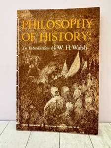 Philosophy of History - W.H. Walsh 1960 Harper Torchbooks Book Vnt PB - Picture 1 of 6
