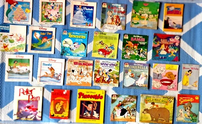 Vintage Disney Discovery Series Things That Go Read Along Book  Lot No Cassettes - Image 1 of 4
